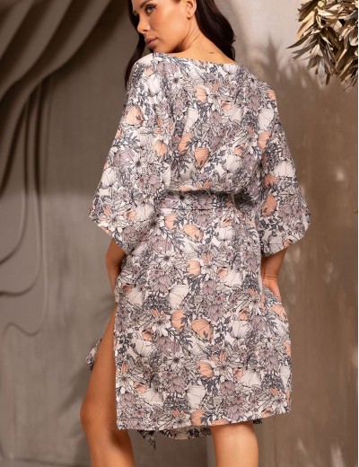 Туника из принтованного муслина Mia-Amore DAISY 5823, Цвет: мультицвет, Размеры: L/XL, изображение 2