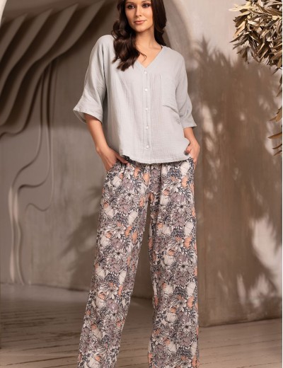 Комплект из хлопкового муслина Mia-Amore DAISY 5826, Цвет: мультицвет, Размеры: 2XL, изображение 4