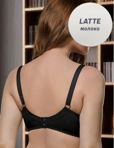 Мягкий бюстгальтер на косточках Mioocchi ОДРИ 8387 latte, Цвет: latte (молоко), Размеры: 80B, изображение 4