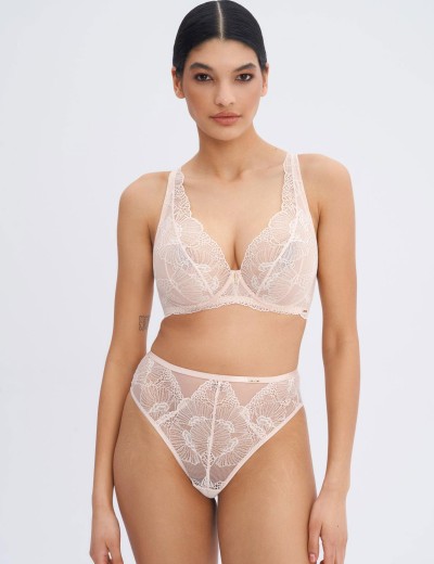 Кружевной бралетт Alles POSH ROUTINE M Bralette телесный, Цвет: телесный, Размеры: 65D, изображение 3