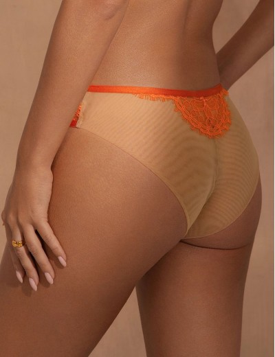 Трусики слипы Kinga PAPAYA MOON 1269/2-P, Цвет: оранжевый, Размеры: XS, изображение 2