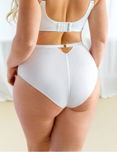 Высокие трусы Kris Line PROMISE high waist белый, Цвет: белый, Размеры: M, изображение 2