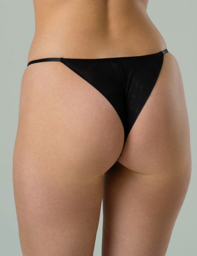 Трусы бразилиана Subtille THEA BLACK brazilian, Цвет: черный, Размеры: S, изображение 2