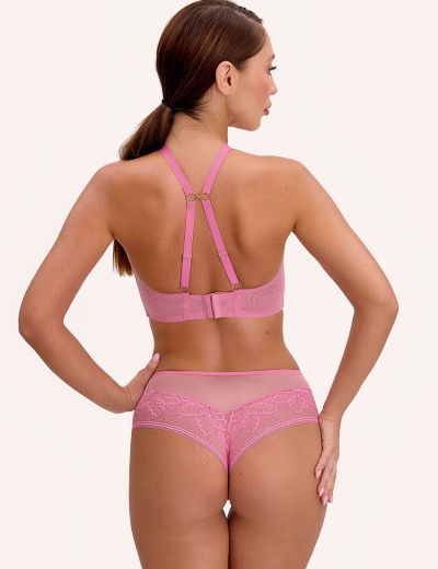 Бюстгальтер холтер Bella Misteria ROSE KISS soft bralette розовый, Цвет: розовый, Размеры: 65B, изображение 5