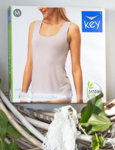 Женская майка Key LVS 001 белый, Цвет: белый, Размеры: S, изображение 4