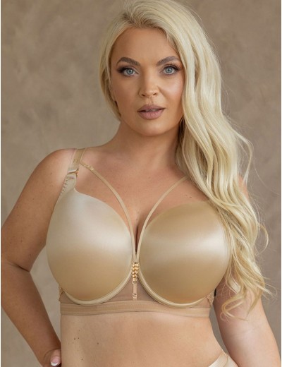 Формованный бюстгальтер бюстье Kris Line FIORE smoothbra телесный, Цвет: телесный, Размеры: 65G, изображение 3