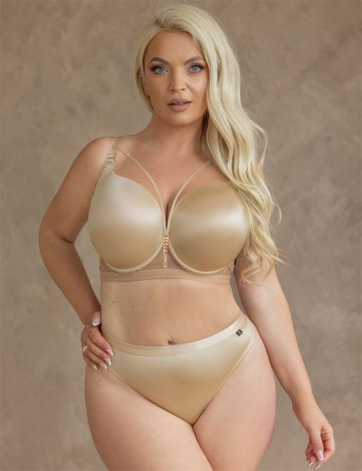 Формованный бюстгальтер бюстье Kris Line FIORE smoothbra телесный, Цвет: телесный, Размеры: 65G, изображение 7