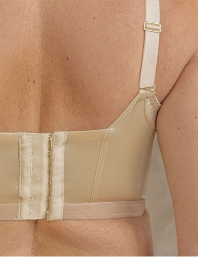 Формованный бюстгальтер бюстье Kris Line FIORE smoothbra телесный, Цвет: телесный, Размеры: 65G, изображение 6