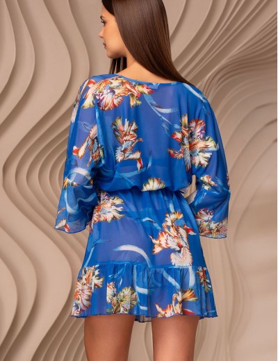 Короткая туника Mia-Amore ANTIGUA 2173, Цвет: синий, Размеры: 2XL/3XL, изображение 2