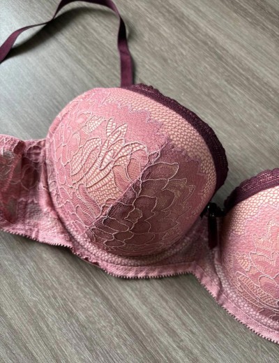Бюстгальтер балконет пуш-ап Nipplex ZOE DOUBLE P-UP, Цвет: пудра, Размеры: 70F, изображение 3