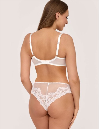 Трусы бразилиана Ava ANGELIC 2236 brazilian creamy beige, Цвет: экрю, Размеры: L, изображение 5