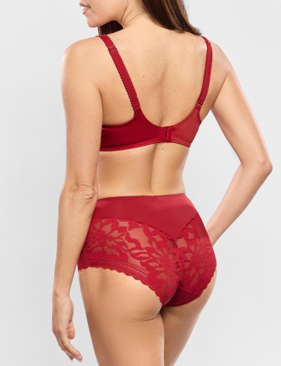 Высокие трусы слипы Empreinte 05224 LEIA рубин, Цвет: рубин, Размеры: S, изображение 2