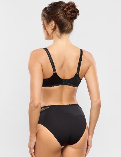 Бюстгальтер мягкий Empreinte 07233 LUNA чёрный, Цвет: чёрный, Размеры: 100E, изображение 3