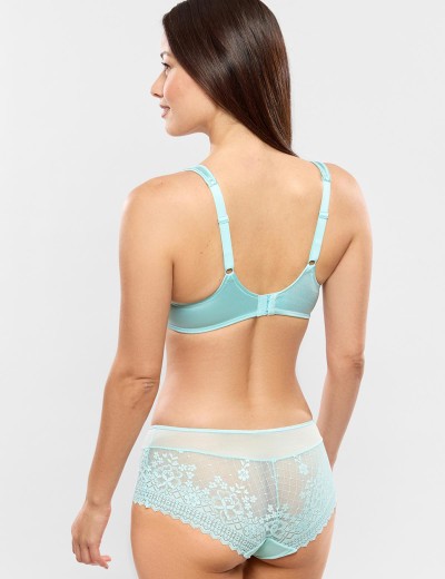 Кружевной бюстгальтер Empreinte 0786 MELODY аква, Цвет: аква, Размеры: 65F, изображение 3