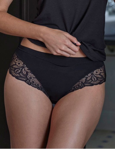 Трусы слипы Janira BELLA MICRO Milano 1032605 black, Цвет: black (черный), Размеры: M, изображение 3