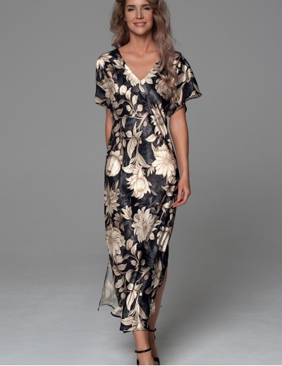 Длинная сорочка Mia-Amore DENISA 4222, Цвет: мультицвет, Размеры: 2XL, изображение 3