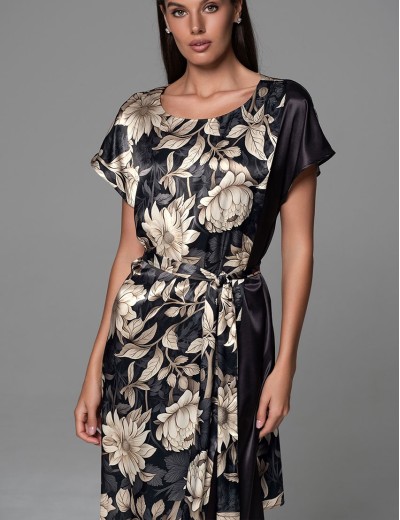 Короткая запашная туника Mia-Amore DENISA 4868, Цвет: мультицвет, Размеры: 2XL/3XL, изображение 3