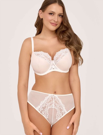 Бюстгальтер полупоролон Ava ANGELIC 2236 PU creamy beige, Цвет: экрю, Размеры: 75I, изображение 4