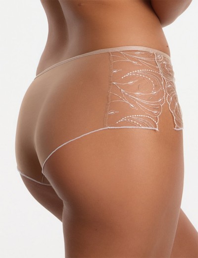 Трусики шорты Bella Misteria CARAMEL MIRROR szorty, Цвет: телесный, Размеры: L, изображение 2