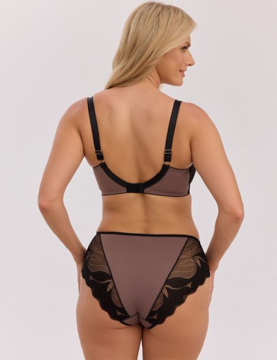 Трусы слипы Gaia 1345 VIOLETA figi черный, Цвет: черный, Размеры: 2XL, изображение 4