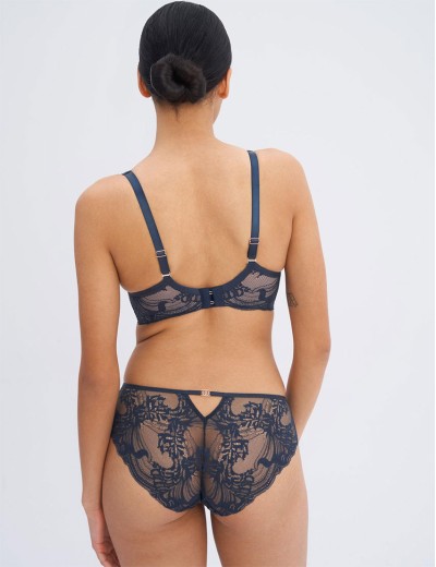 Бюстгальтер на большую грудь Alles INDIGO AFFAIR M Plus bralette темно-синий, Цвет: темно-синий, Размеры: 65I, изображение 5