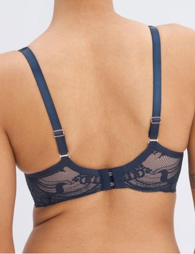 Бюстгальтер на большую грудь Alles INDIGO AFFAIR M Plus bralette темно-синий, Цвет: темно-синий, Размеры: 65I, изображение 2