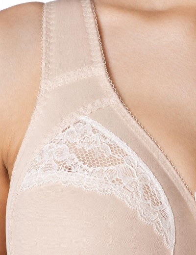 Бюстгальтер мягкий Honey H36-17-L крем-брюле/молочный, Цвет: крем-брюле/молочный, Размеры: 100B, изображение 4