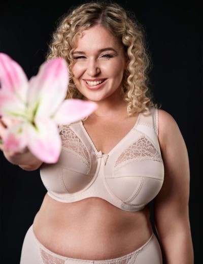 Бюстгальтер мягкий Honey H36-17-L крем-брюле, Цвет: крем-брюле, Размеры: 75F, изображение 2