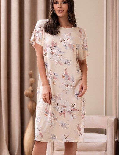 Сорочка средней длины Mia-Amore NYMPHEA 5845, Цвет: пастельный, Размеры: 2XL, изображение 4