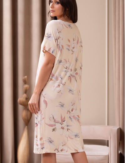 Сорочка средней длины Mia-Amore NYMPHEA 5845, Цвет: пастельный, Размеры: 2XL, изображение 2