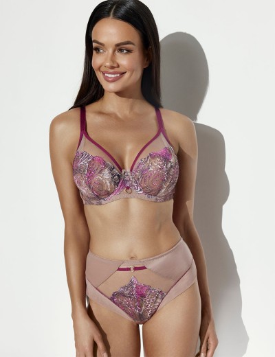 Бюстгальтер с мягкой чашкой Ava DIVINE 2271 M nude wine, Цвет: какао, Размеры: 70H, изображение 6