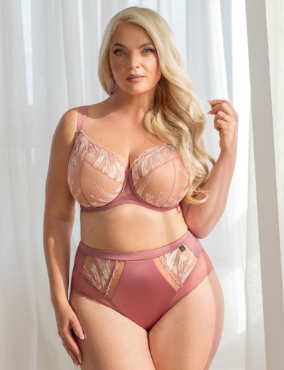 Бюстгальтер с подкроем Kris Line LIZA soft full cup пудра, Цвет: пудра, Размеры: 70G, изображение 4