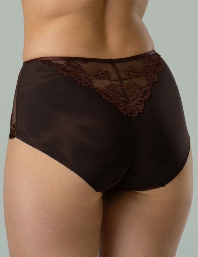 Трусы высокие Subtille RACHEL CHOCO high-waist, Цвет: шоколадный, Размеры: M, изображение 2