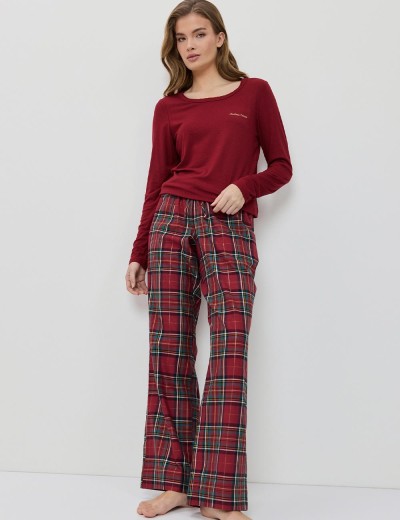 Домашний комплект Aruelle CHRISSY, Цвет: красный, Размеры: XS, изображение 2
