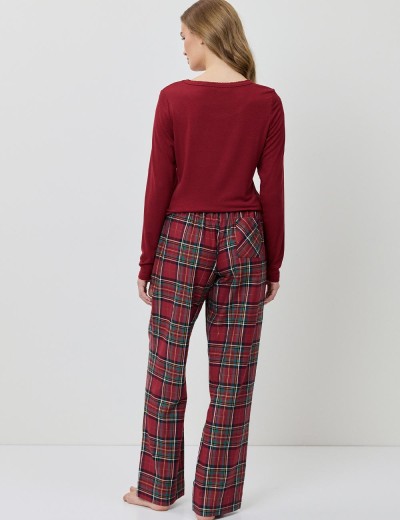 Домашний комплект Aruelle CHRISSY, Цвет: красный, Размеры: XS, изображение 3
