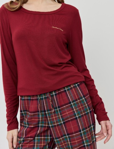 Домашний комплект Aruelle CHRISSY, Цвет: красный, Размеры: XS, изображение 4