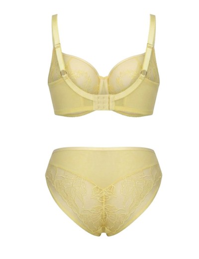Бюстгальтер мягкий балконет Kris Line LIMONCELLO half cup soft лимон, Цвет: лимон, Размеры: 75H, изображение 6