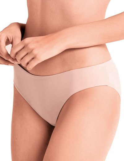 Гладкие трусы слипы Lormar MOUSSE slip laser nudo, Цвет: nudo (телесный), Размеры: M, изображение 2