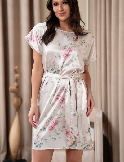 Туника шелковая Mia-Amore FELICIA 9043, Цвет: молочный, Размеры: 2XL/3XL, изображение 3