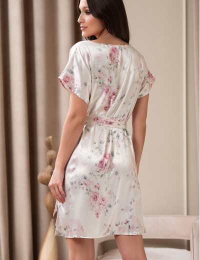 Туника шелковая Mia-Amore FELICIA 9043, Цвет: молочный, Размеры: 2XL/3XL, изображение 2