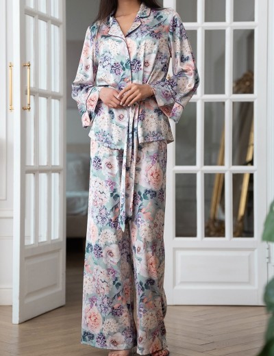 Пижама рубашка с брюками Mia-Amore MARIEL 4966, Цвет: мультицвет, Размеры: 3XL, изображение 3