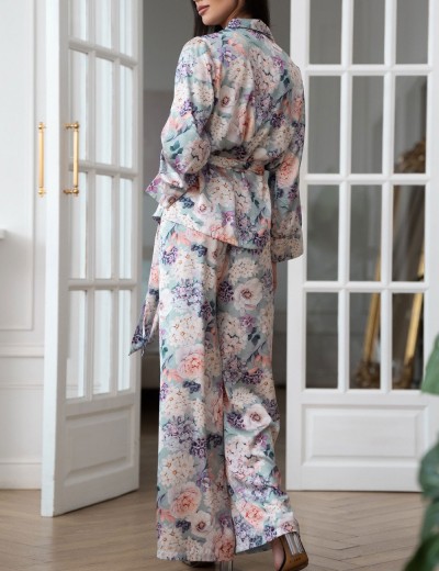 Пижама рубашка с брюками Mia-Amore MARIEL 4966, Цвет: мультицвет, Размеры: 3XL, изображение 2