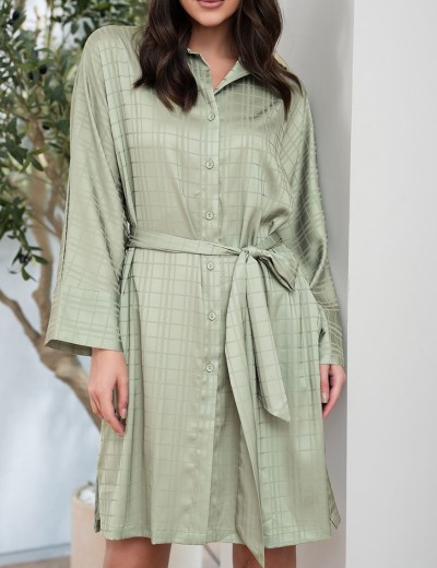 Платье-рубашка Mia-Amore TOSCANA 3937, Цвет: оливковый, Размеры: XL, изображение 3