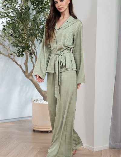 Пижама-двойка с брюками Mia-Amore TOSCANA 9077, Цвет: оливковый, Размеры: 3XL, изображение 3
