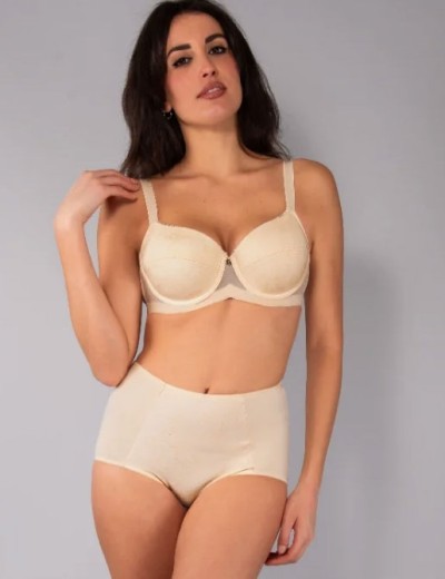 Трусы слипы высокие Verde Veronica DR39 cipria, Цвет: cipria (пудровый), Размеры: XL, изображение 4