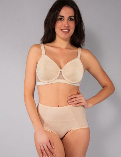 Трусы слипы высокие Verde Veronica DR39 cipria, Цвет: cipria (пудровый), Размеры: XL, изображение 5