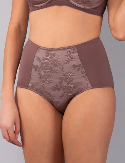 Трусы слипы высокие Verde Veronica DR39 malva, Цвет: malva (мальва), Размеры: 2XL, изображение 3