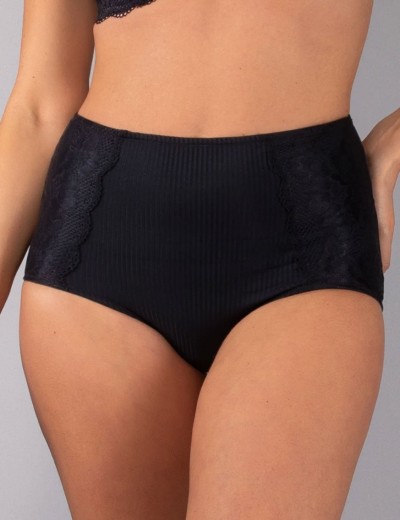 Высокие трусы слипы Verde Veronica AR39 nero, Цвет: nero (черный), Размеры: M, изображение 4