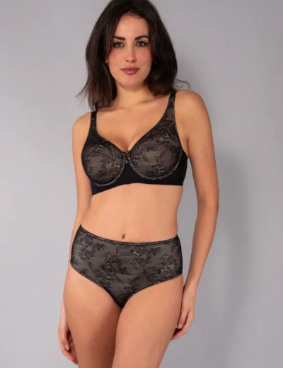 Мягкий бюстгальтер на косточках Verde Veronica DR12 nero, Цвет: nero (черный), Размеры: 90C, изображение 7