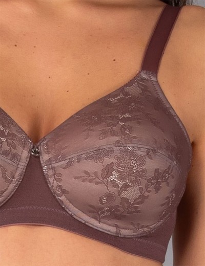 Бюстгальтер без косточек Verde Veronica DR16 malva, Цвет: malva (мальва), Размеры: 85C, изображение 4